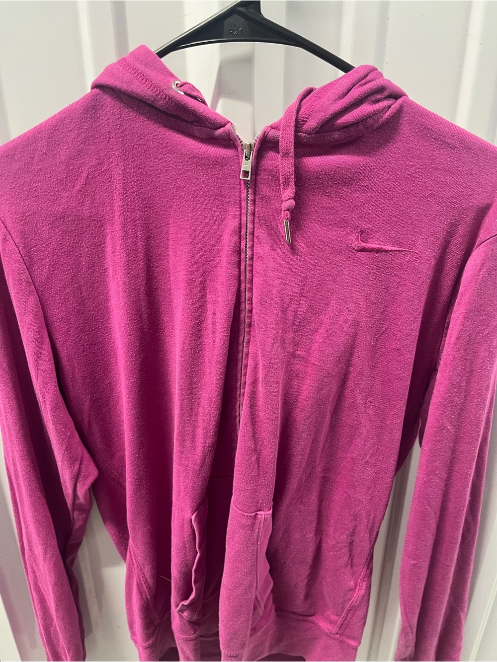 Nike Hot Pink Full-Zip Hooded Jacket